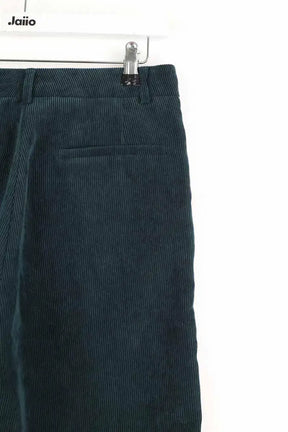 Pantalon droit Sessun Princess Vert en Coton