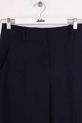 Pantalon droit Sézane Bleu en Laine