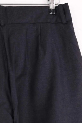 Pantalon droit Sézane Gris en Laine