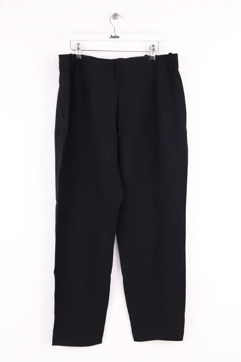 Pantalon droit Sézane Marine en Synthétique