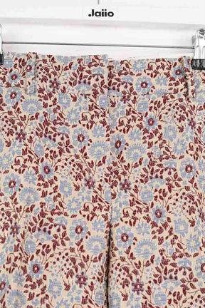 Pantalon droit Sézane Multicolore en Synthétique