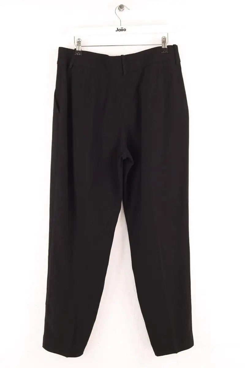 Pantalon droit Sézane Noir en Coton
