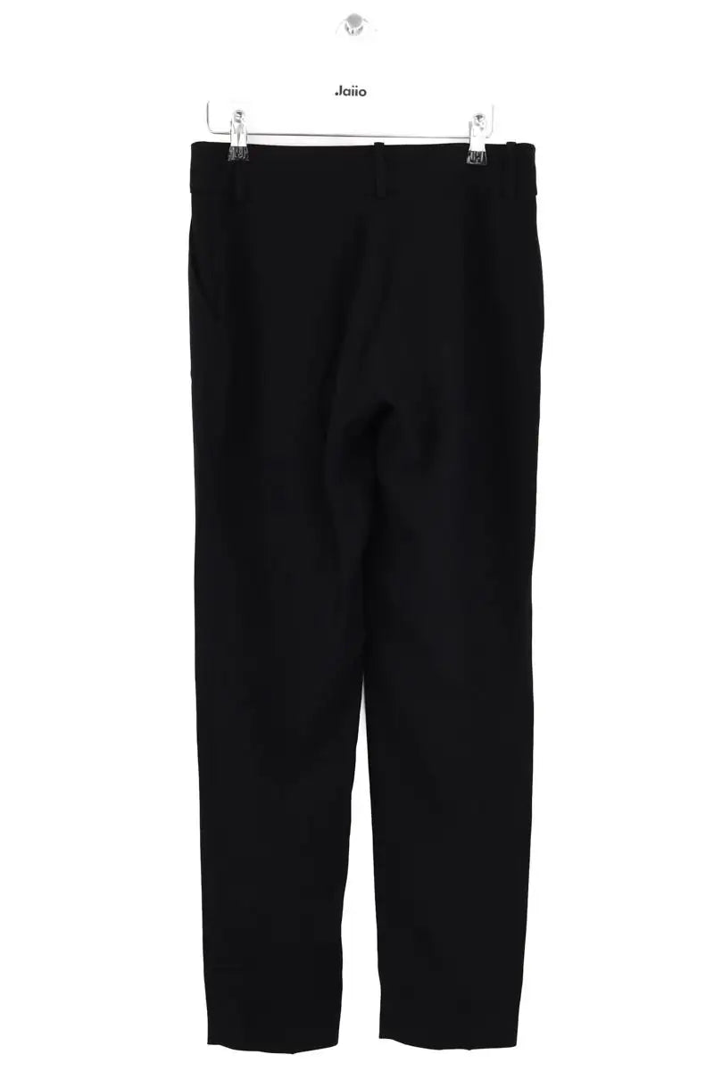 Pantalon droit Sézane Noir en Synthétique