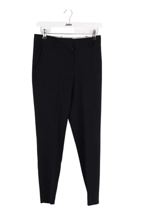 Pantalon droit Sézane Noir en Synthétique, taille XS - Seconde Main
