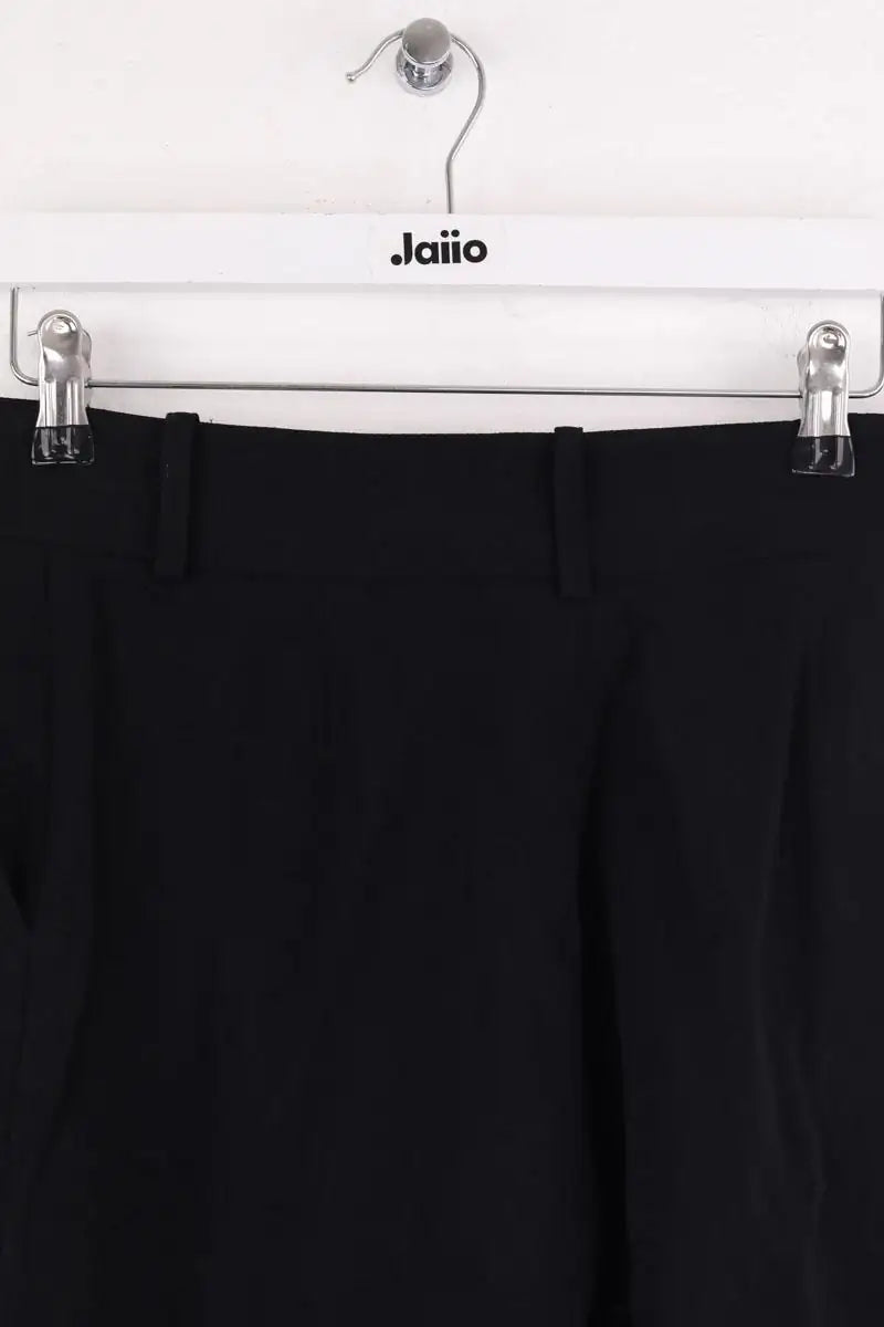 Pantalon droit Sézane Noir en Synthétique