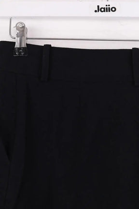 Pantalon droit Sézane Noir en Synthétique