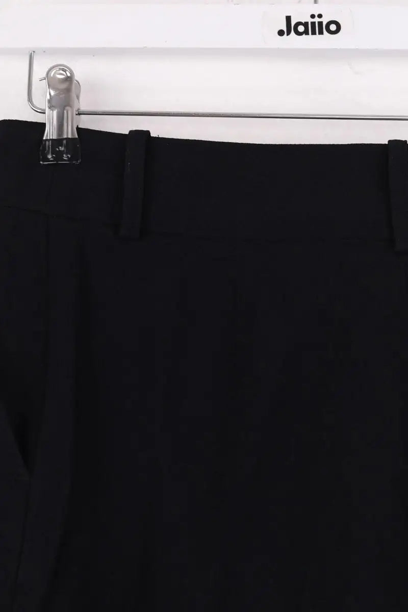 Pantalon droit Sézane Noir en Synthétique