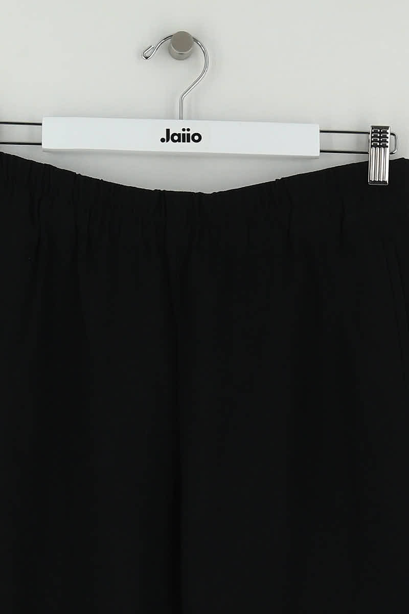 Pantalon droit Sézane Noir en Viscose