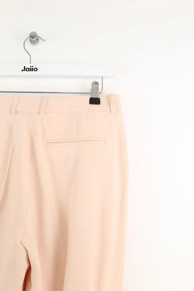 Pantalon droit Sézane Rose en Coton