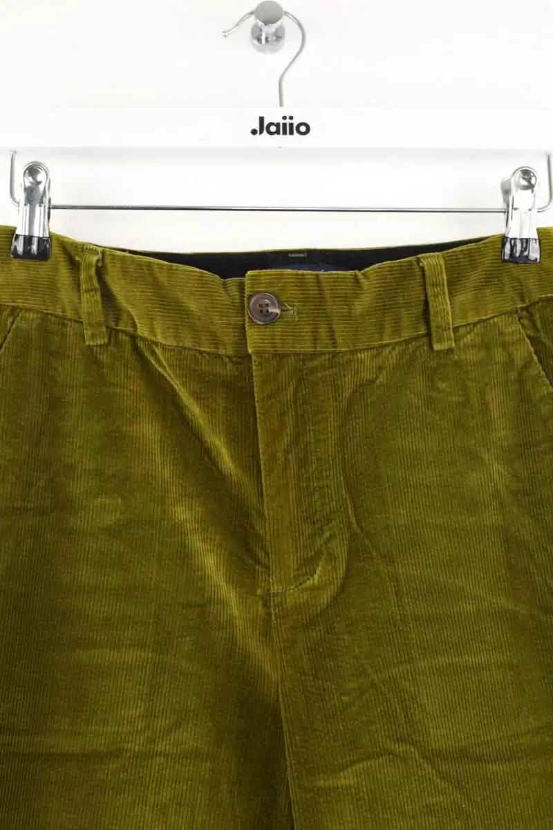 Pantalon droit Soeur Edgar Kaki en Coton