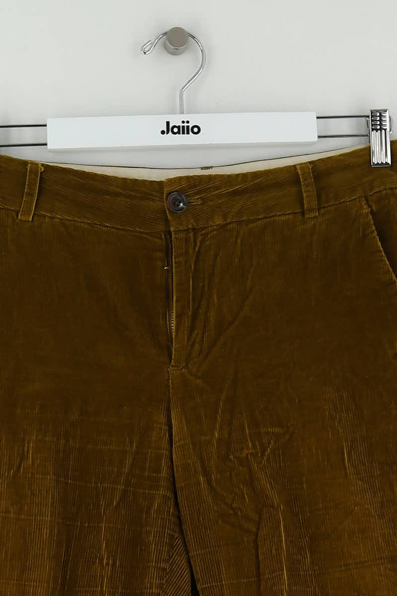 Pantalon droit Soeur Marron en Coton