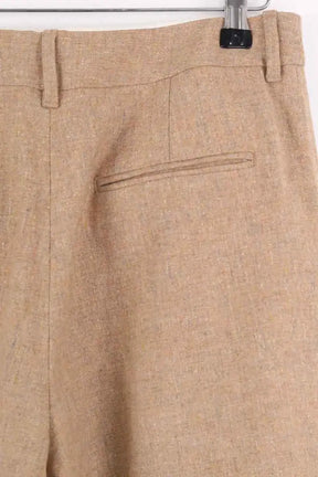 Pantalon droit Soeur Marron en Laine