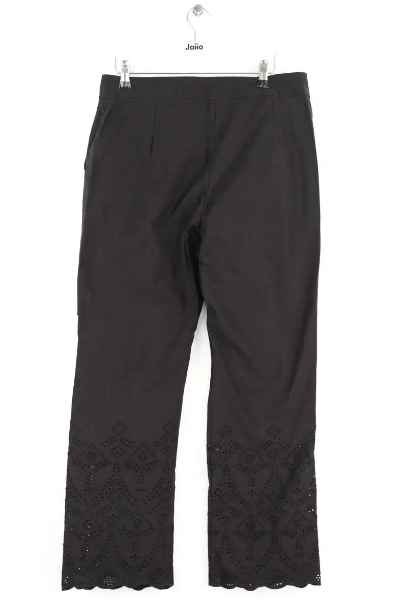 Pantalon droit Soeur Noir en Coton