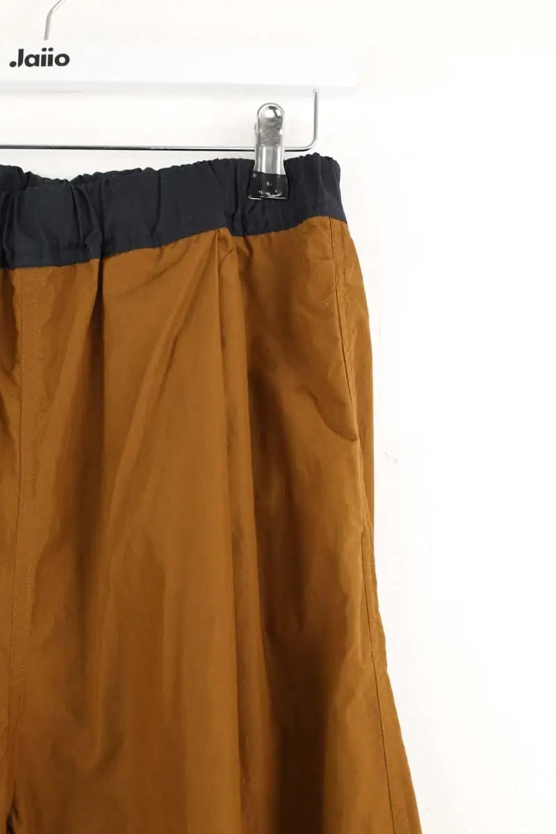 Pantalon droit Sofie D'Hoore Marron en Coton