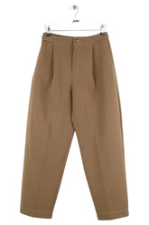 Pantalon droit Songe Lab Marron en Polyester, taille XS - Seconde Main