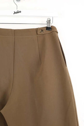 Pantalon droit Songe Lab Marron en Polyester