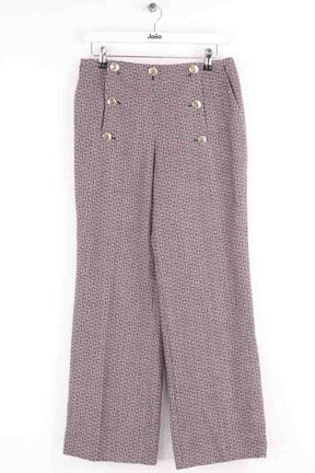 Pantalon droit Sonia Rykiel Multicolore en Laine, taille XL - Seconde Main