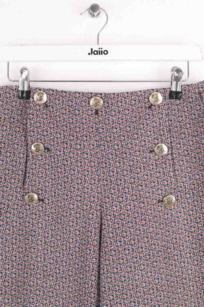 Pantalon droit Sonia Rykiel Multicolore en Laine