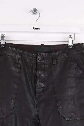 Pantalon droit SPRWMN Marron en Cuir