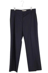 Pantalon droit Stella McCartney Noir en Laine, taille XXL - Seconde Main