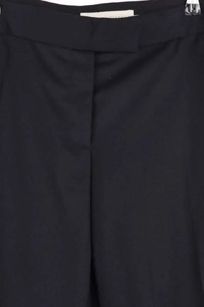Pantalon droit Stella McCartney Noir en Laine