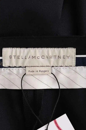 Pantalon droit Stella McCartney Noir en Laine