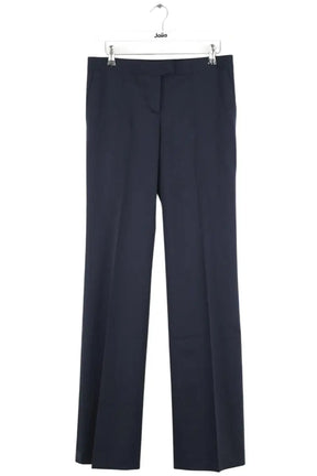 Pantalon droit Tara Jarmon Bleu en Laine, taille M - Seconde Main