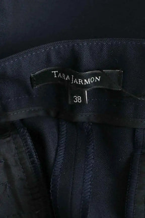Pantalon droit Tara Jarmon Bleu en Laine