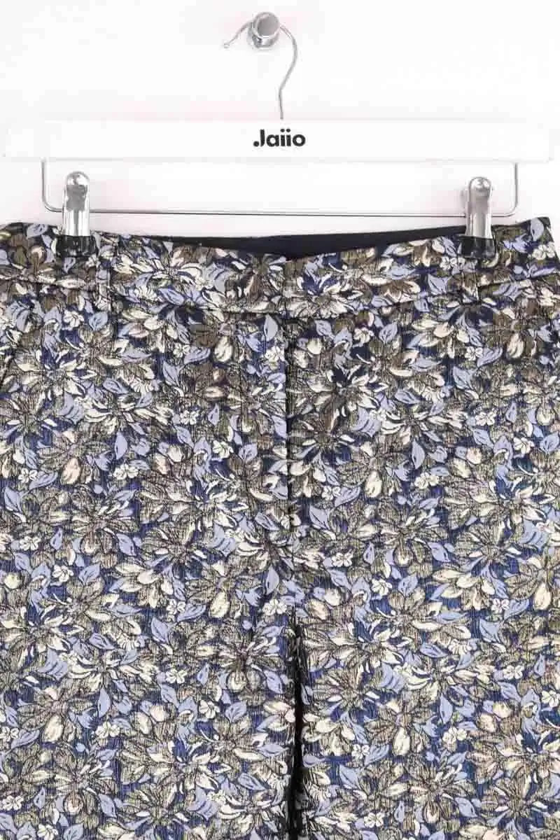 Pantalon droit Tara Jarmon Doré en Synthétique