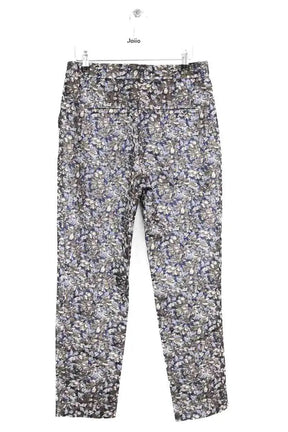 Pantalon droit Tara Jarmon Doré en Synthétique