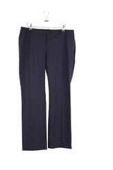 Pantalon droit Tara Jarmon Marine en Laine, taille XXL - Seconde Main