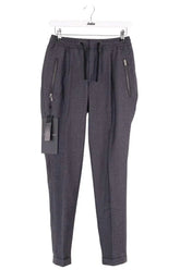 Pantalon droit The Kooples Anthracite en Laine, taille L - Seconde Main