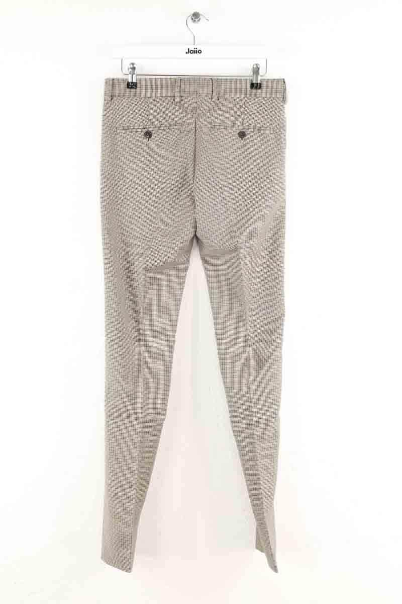 Pantalon droit The Kooples Beige en Laine