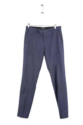 Pantalon droit The Kooples Bleu en Coton, taille M - Seconde Main