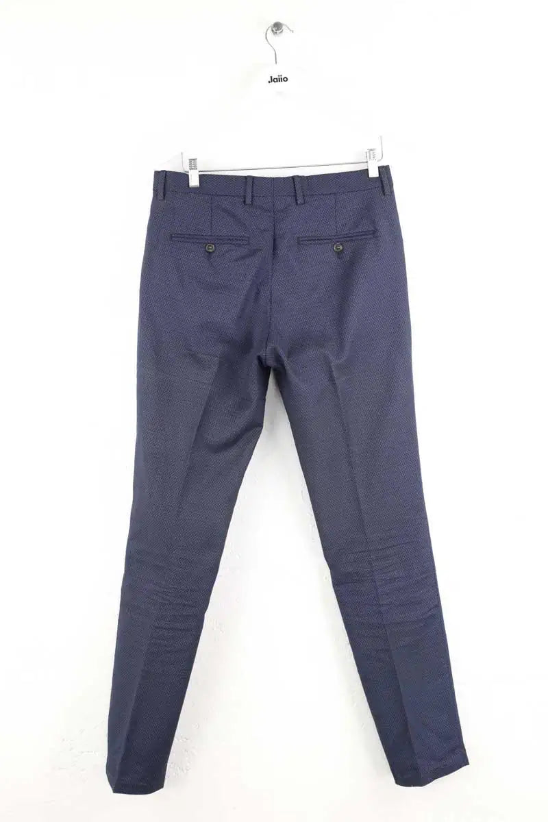 Pantalon droit The Kooples Bleu en Coton