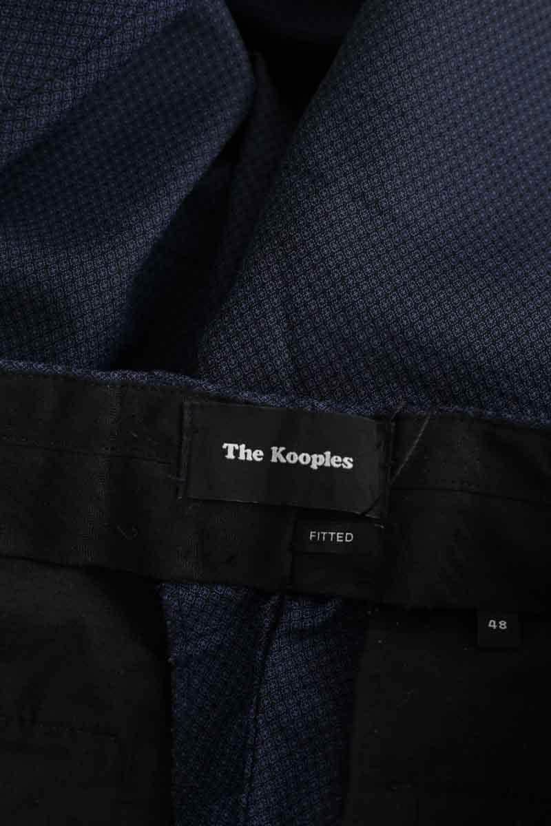 Pantalon droit The Kooples Bleu en Coton