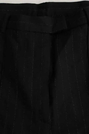 Pantalon droit The Kooples Noir en Coton