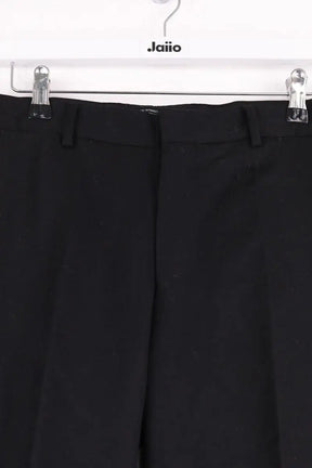 Pantalon droit The Kooples Noir en Laine