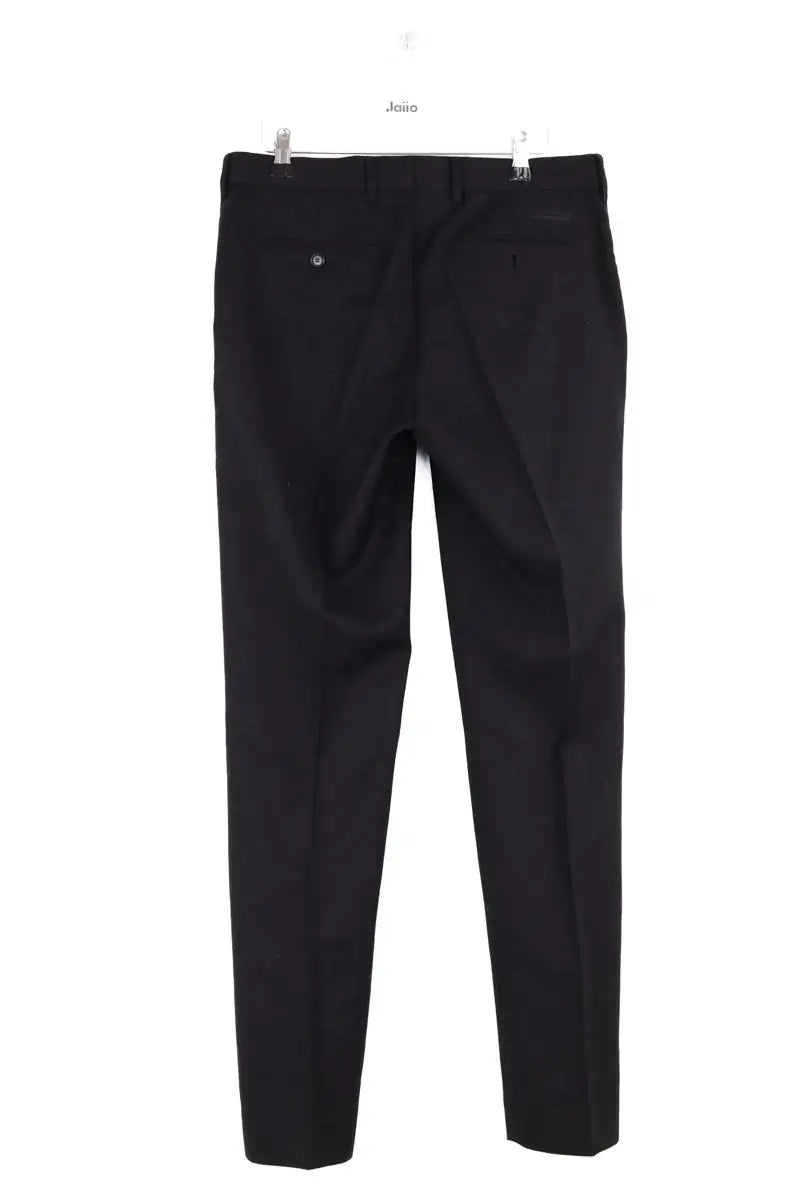 Pantalon droit The Kooples Noir en Laine