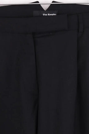 Pantalon droit The Kooples Noir en Laine