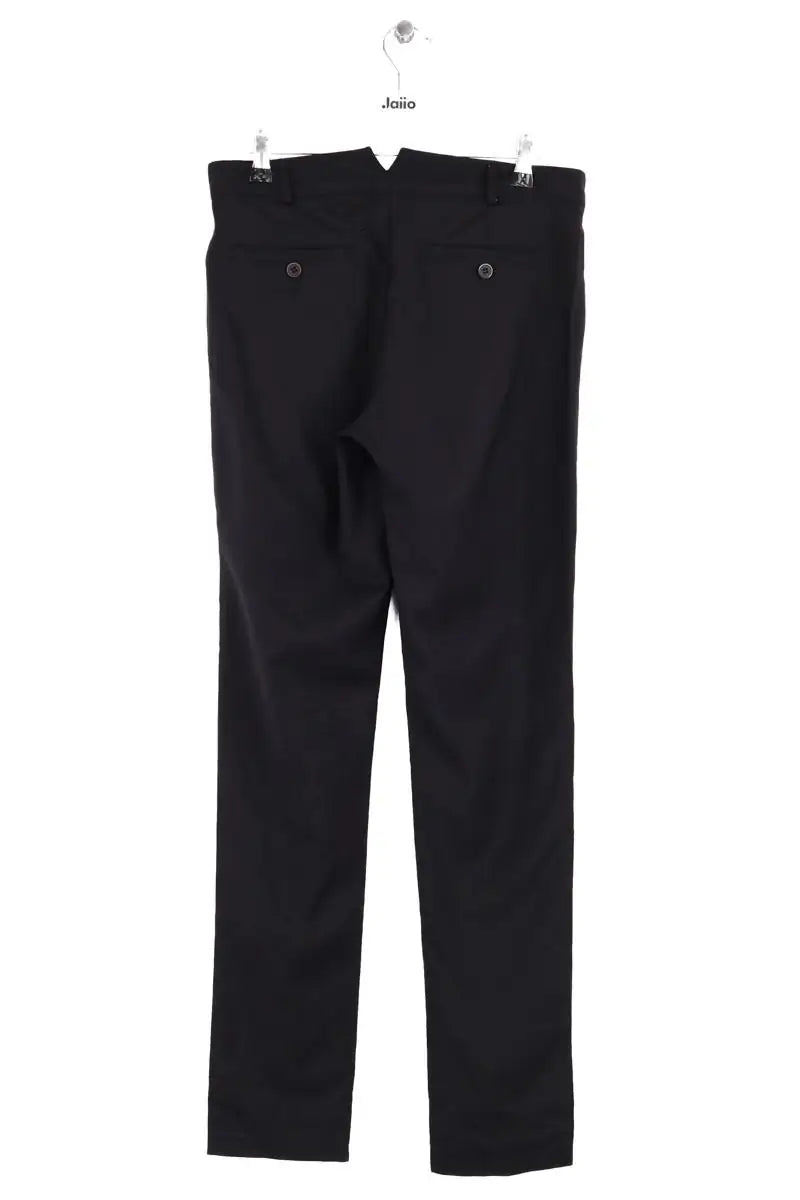 Pantalon droit The Kooples Noir en Laine