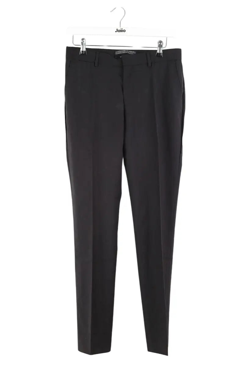Pantalon droit The Kooples Noir en Laine, taille S - Seconde Main