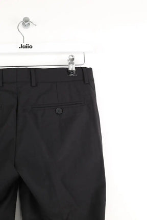 Pantalon droit The Kooples Noir en Laine