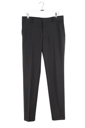 Pantalon droit The Kooples Noir en Laine, taille S - Seconde Main
