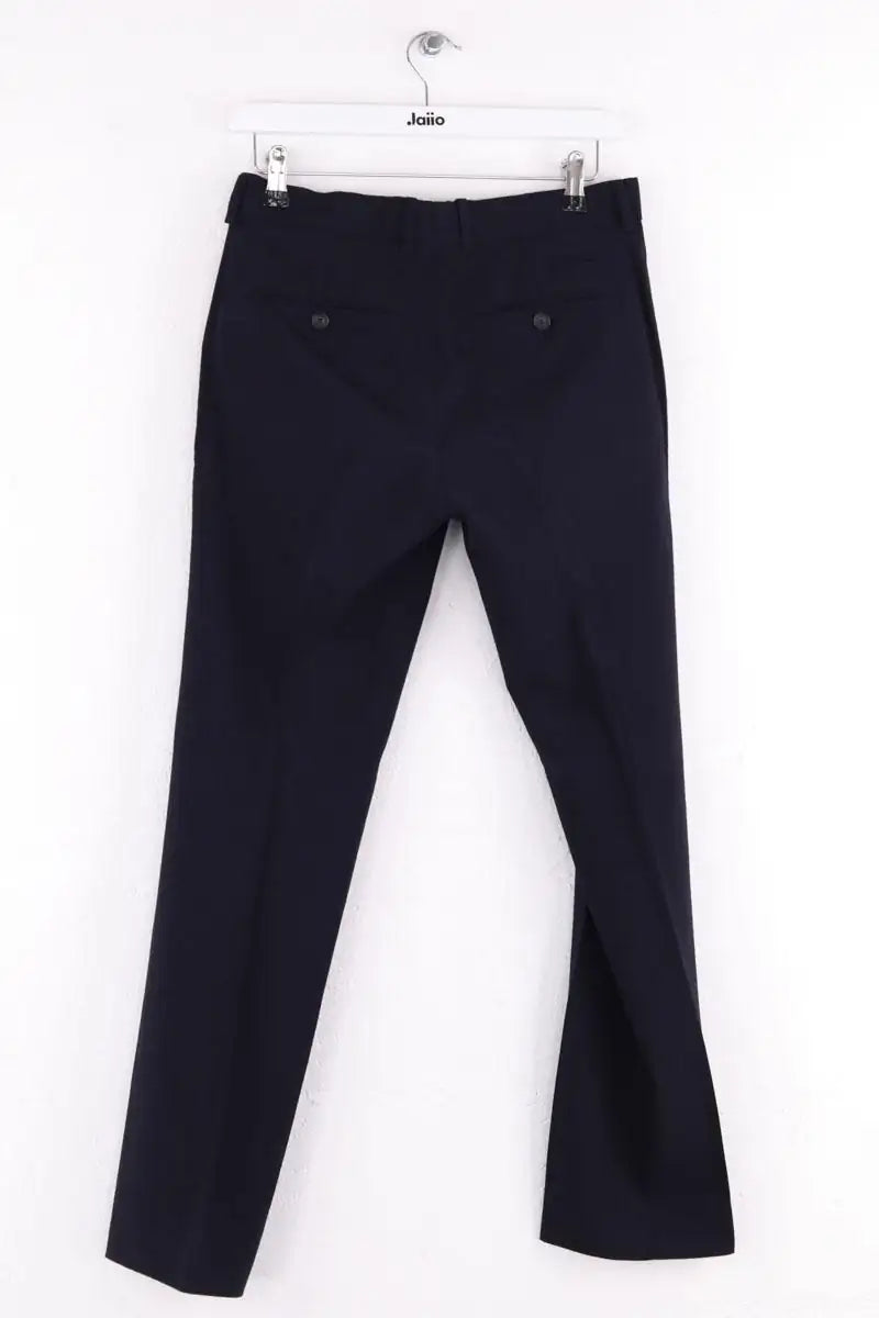 Pantalon droit The Kooples Noir en Laine