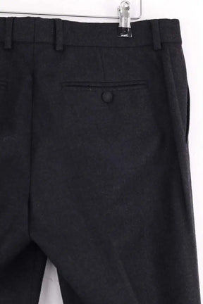 Pantalon droit The Kooples Noir en Laine