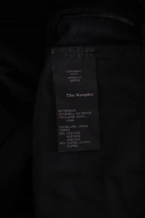 Pantalon droit The Kooples Noir en Laine