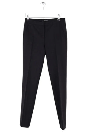 Pantalon droit The Kooples Noir en Laine, taille XS - Seconde Main