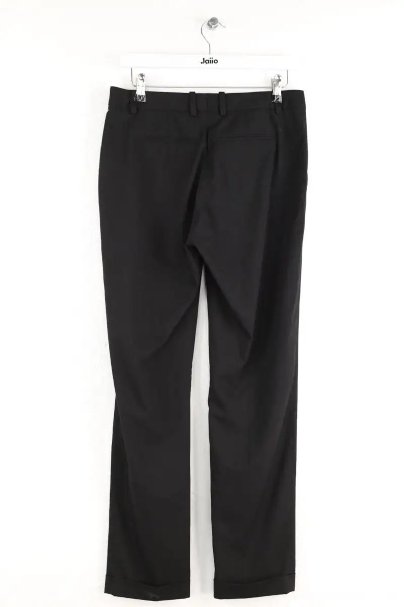 Pantalon droit The Kooples Noir en Polyester