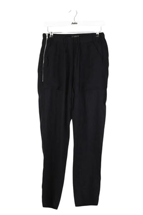 Pantalon droit The Kooples Noir en Viscose, taille M - Seconde Main